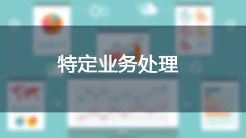 特定業(yè)務處理 